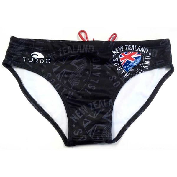 Turbo Uimahousut New Zealand Shield Musta XL Mies