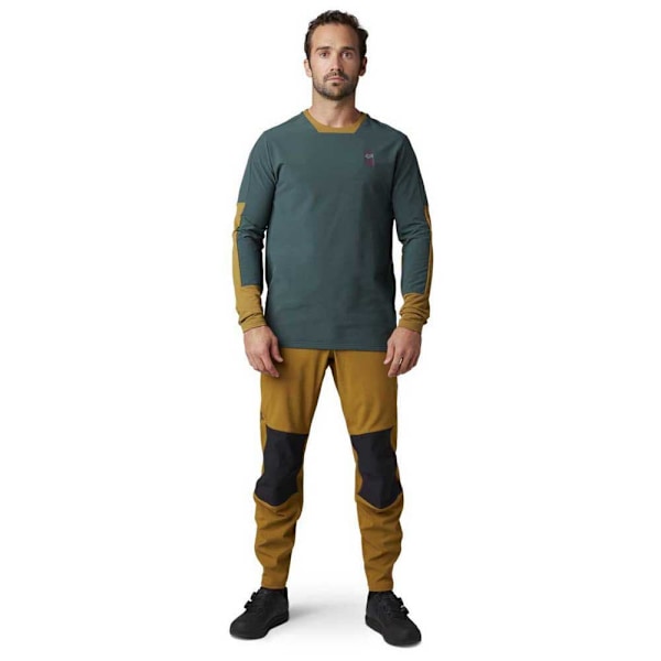 Fox Racing Defend Thermal Långärmad Baslager Grönt S Man