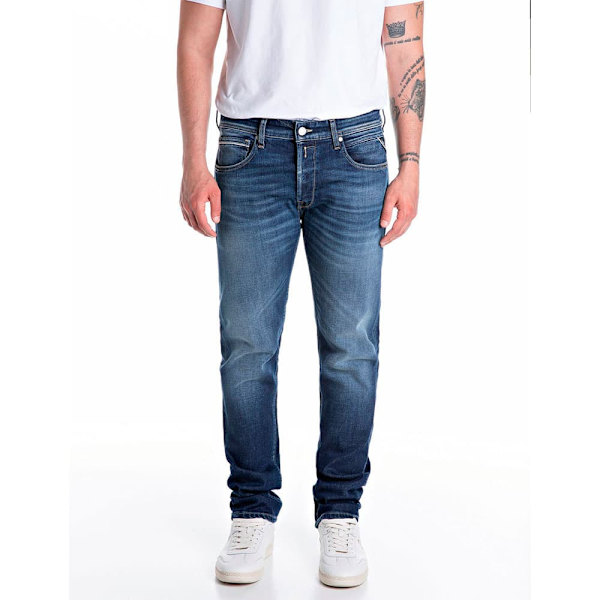 Replay Ma972.000.285880 Jeans Blå 30 / 32 Man