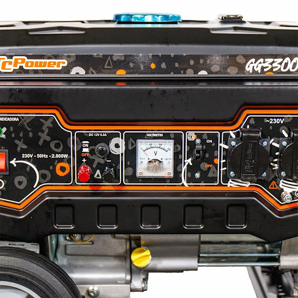 Itcpower 3000w Benzin-drevet Elektrisk Generator