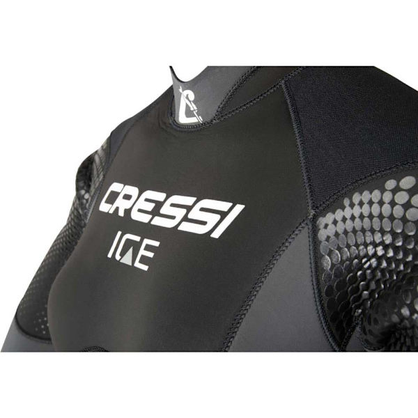 Cressi Ice 2024 7 Mm Halvtør Dragt Sort XS
