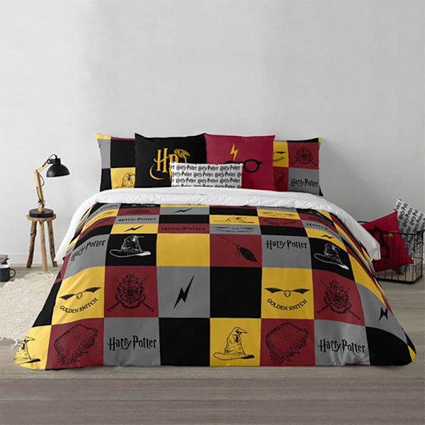 Play Fabrics Hogwarts Pictures Täcke 200x200 Cm 120 Cm