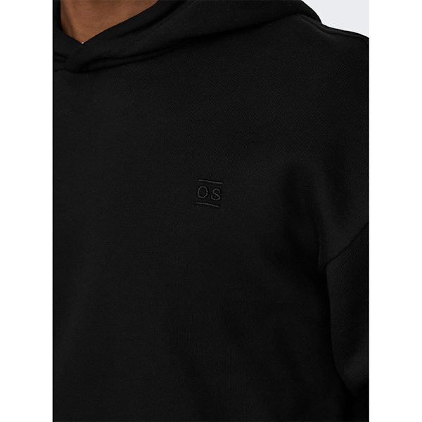 Only & Sons Luvtröja Dan Svart 2XL Man
