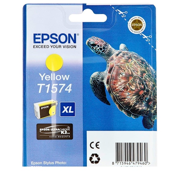 Epson Blækpatron T 157 T 1574 Gul