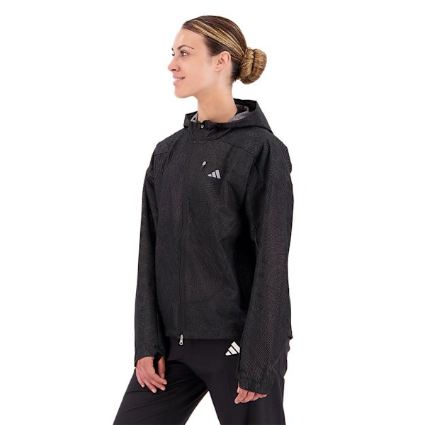 Adidas Jacka Adizero Svart M Kvinna