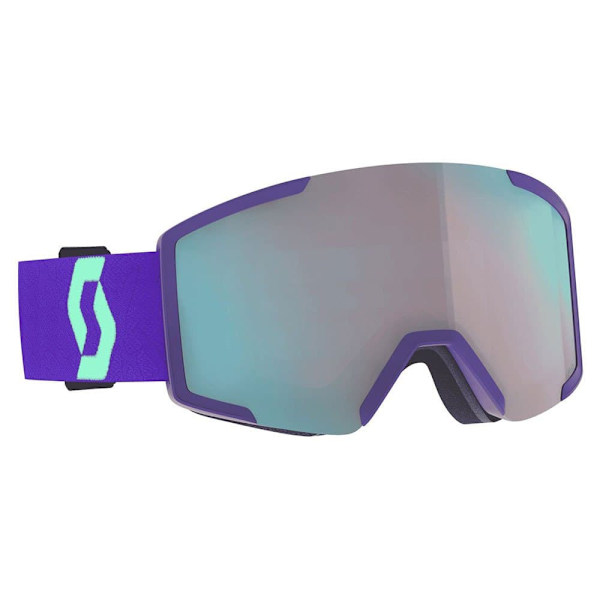 Scott Shield Skidglasögon Lila Solar Red Chrome/CAT3