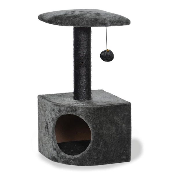 Duvo+ Benny Cat Scratcher Sengetårn 30x30x58 Cm Sort