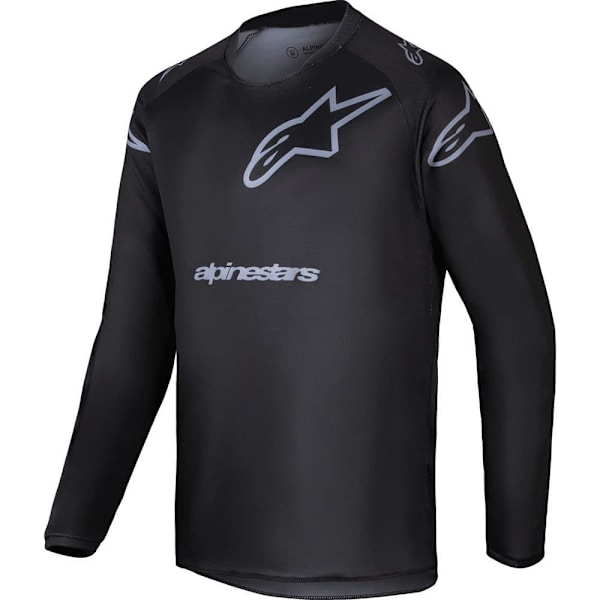 Alpinestars Racer Graphite T-shirt Med Lång ärm Svart L Pojke