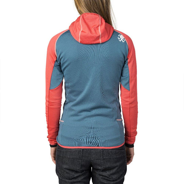 Rafiki Full Dragkedja Fleece Linya Orange 36 Kvinna