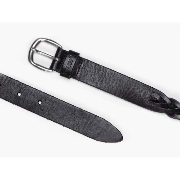 Levis Accessories 235304 Läderbälte Svart 75 cm Man