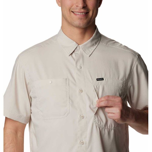 Columbia Kortärmad Tröja Silver Ridge™ Beige S Man
