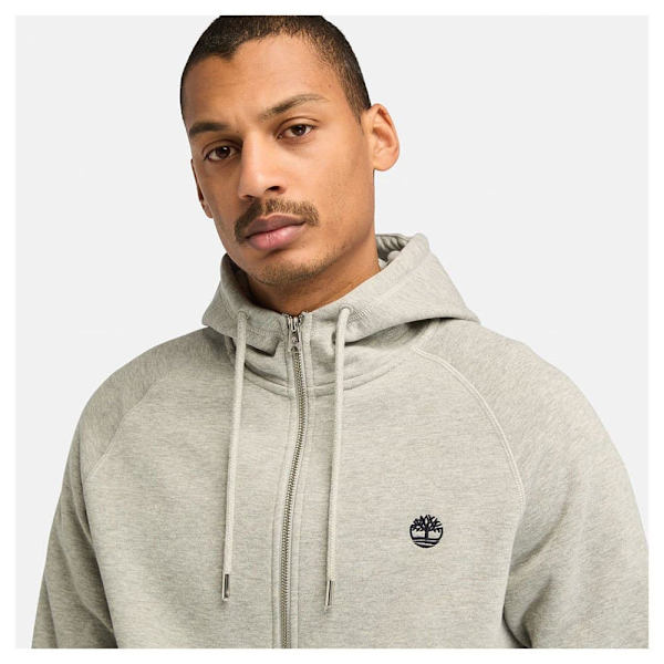 Timberland Exeter River Brushed Back Sweatshirt Med Lynlås Grå L Mand