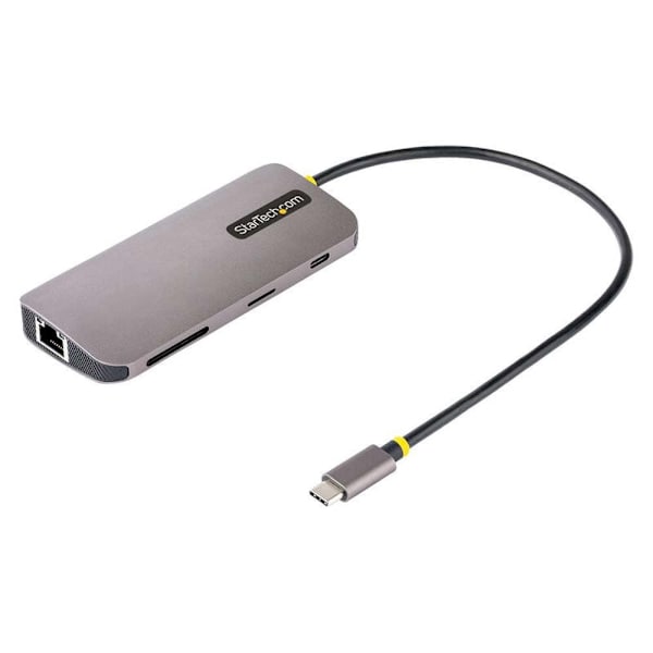 Startech Usb-c Til Rj 115b Multiport 45/hdmi/usb-c/usb-a Adapter Søvfarvet