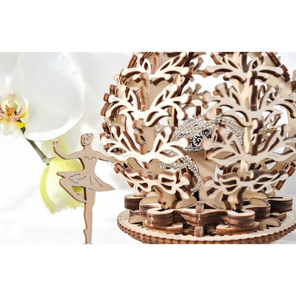 Ugears Blommor Trä Mekanisk Modell Guld