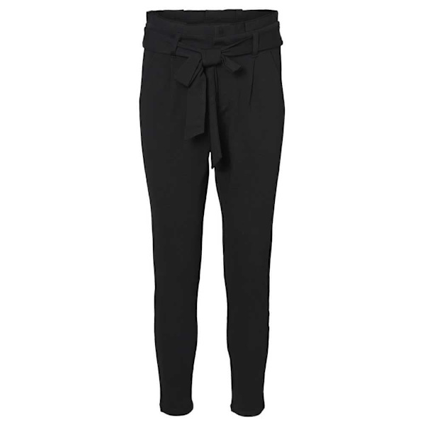 Vero Moda Bukser Eva Hr Loose Paperbag Sort XL / 36 Kvinde