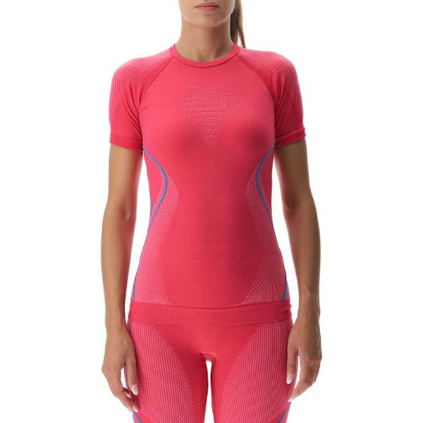 Uyn Evolutyon Kortærmet Baselayer Rød L-XL Kvinde