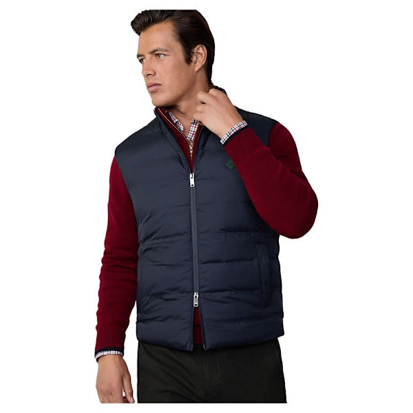 Hackett Hm403221 Väst Blå 2XL Man