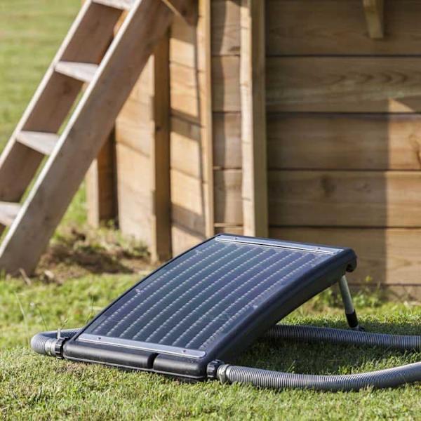 Gre Värmesystem För Pool över Marken Solar 1 Enhet För Varje 7 M³ Ø32/38 Mm Silver 72.2x48.7x9.16 xm