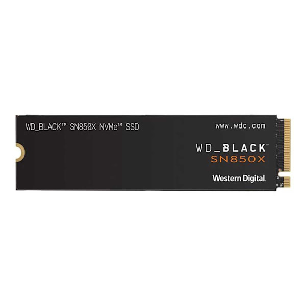 Western Digital Ssd-harddisk M. Sn850x 1tb 2 Sort