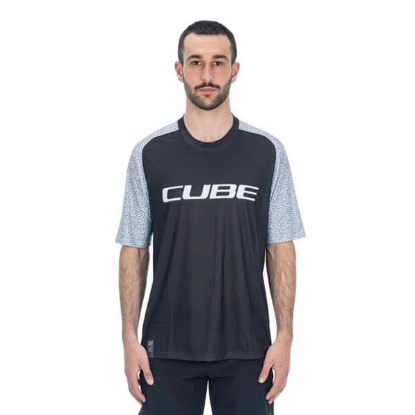 Cube Kortärmad Endurotröja Vertex Grå 3XL Man