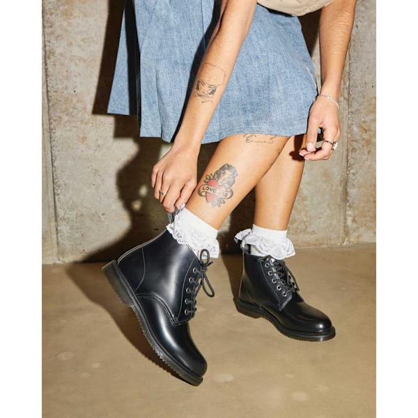 Dr Martens Emmeline Støvler Sort EU 38 Kvinde