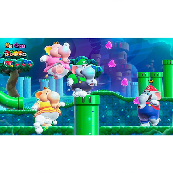 Nintendo Spil Switch Super Mario Bros Wonder Transparent