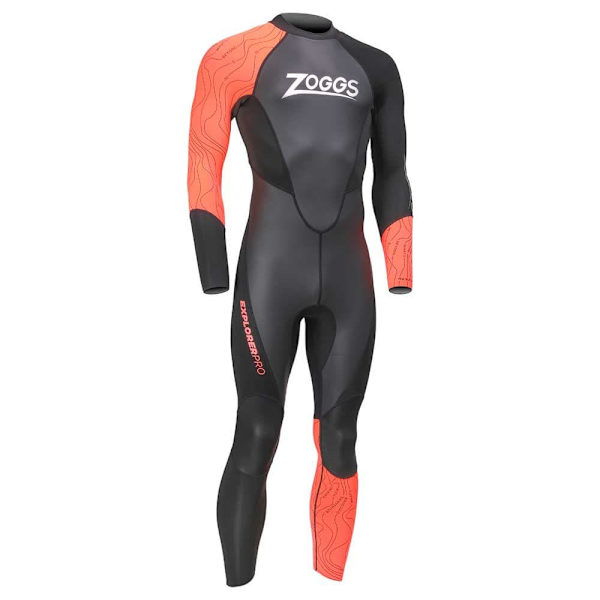 Zoggs Langærmet Neopren Våddragt Explorer Pro Sort S