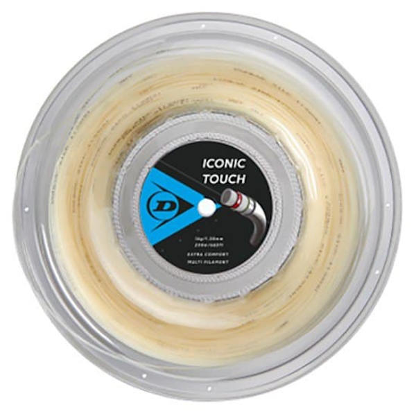Dunlop Tenniskelan Kieli Iconic Touch 200 M Beige 1.30 mm