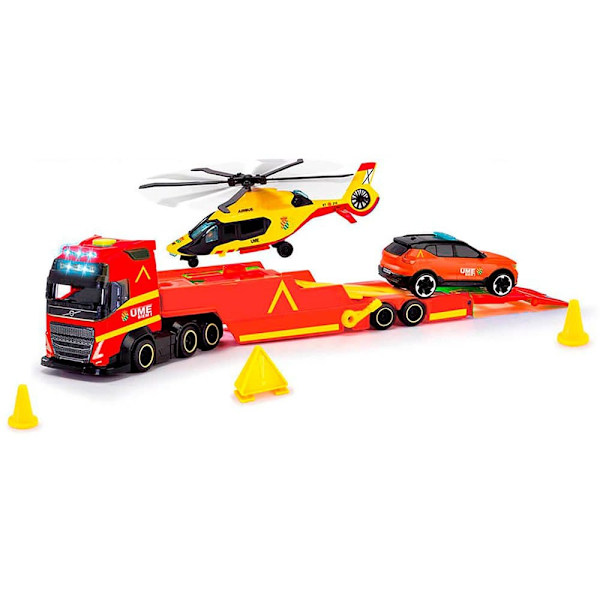 Dickie Toys Ume Redningsvogn 41 Cm Orange