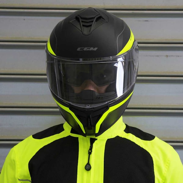 Cgm 363x Shot Run Fullface-hjelm Sort S