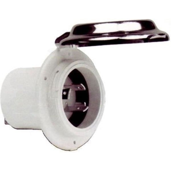 Marinco Rund Bas 16a 220v Vit