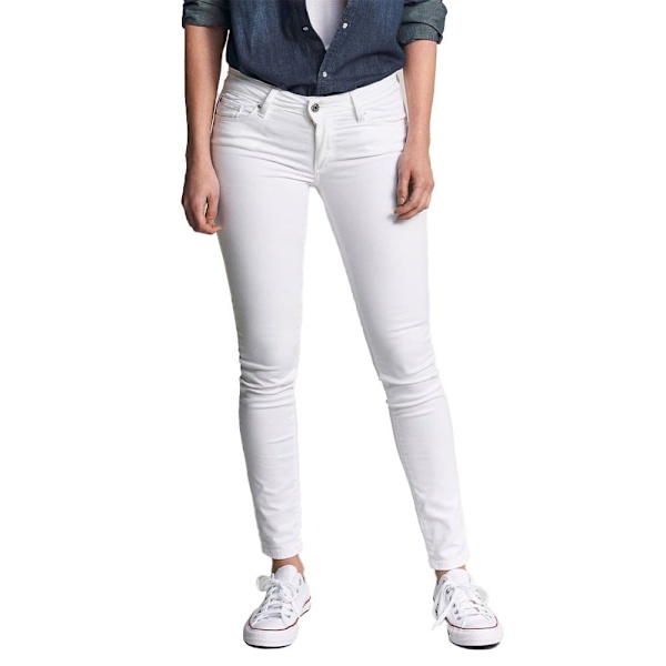 Salsa Jeans /wonder Push Up Skinny Jeans 1191210001-white Hvid 25 / 30 Kvinde