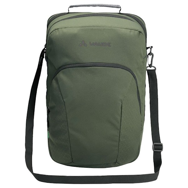 Vaude Bike Eback Single 22l Muovipussi Vihreä