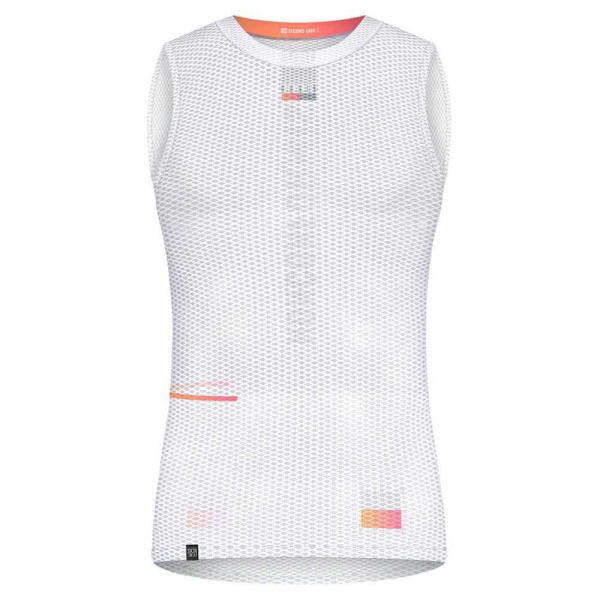 Gobik Second Skin Ærmeløs Baselayer Hvid XL Kvinde