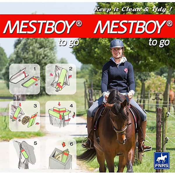 Harry´s Horse Møgposer 4 Enheder Grøn