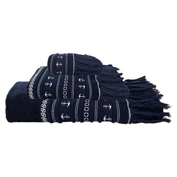 Marine Business Handduksset Santorini Anchors Svart