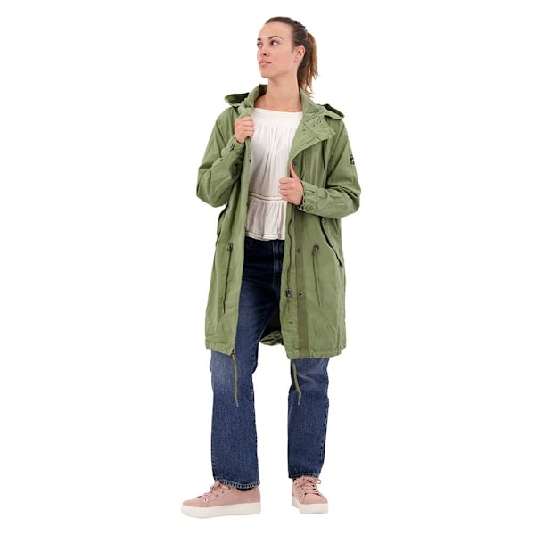 Superdry Takki Vintage Field Vihreä M Nainen