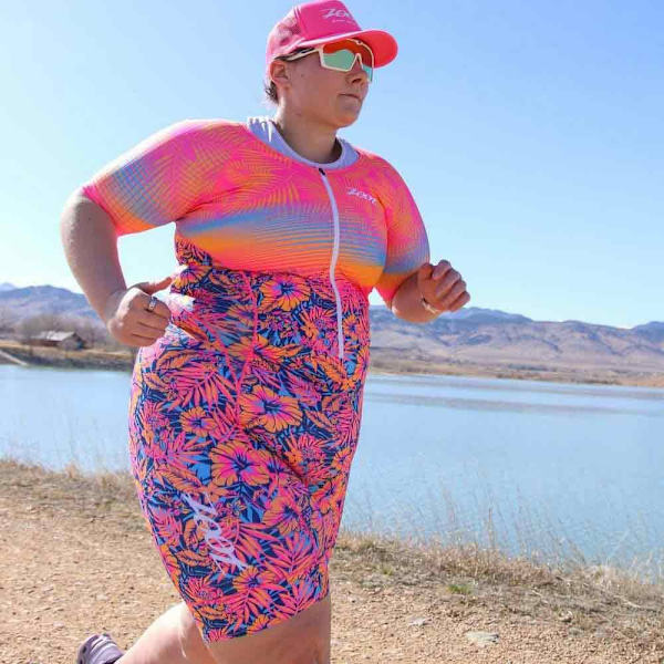 Zoot Kortærmet Trisuit Ltd Athena Tri Aero Plus Size  S Kvinde