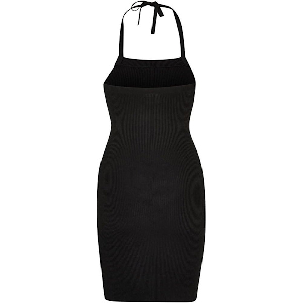 Urban Classics ærmeløs Kort Kjole Sort 2XL Kvinde
