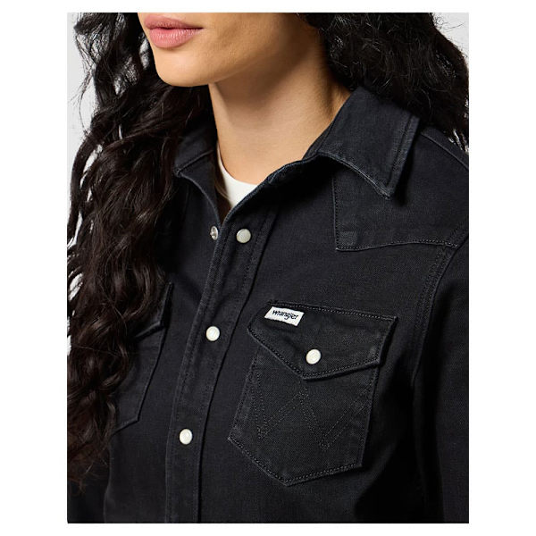 Wrangler Match Up Kjole Sort XS Kvinde