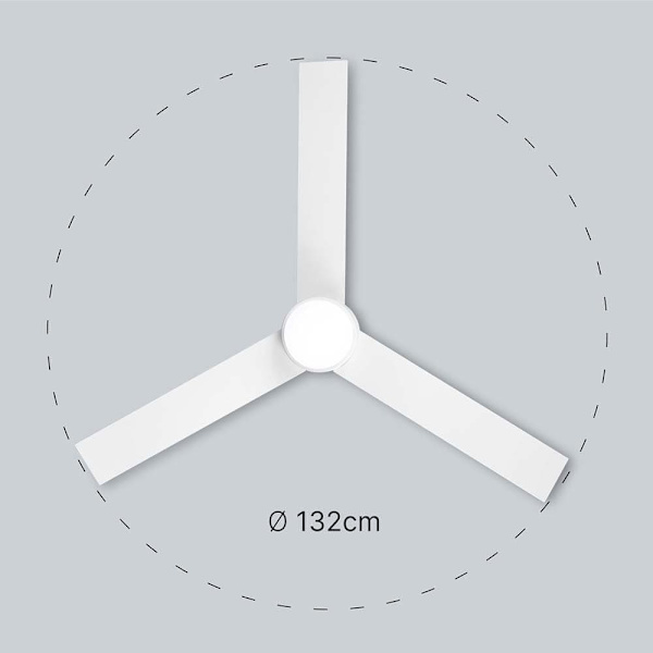 Ufesa Katmandu 132 Cm Loftsvifte  One Size / EU Plug