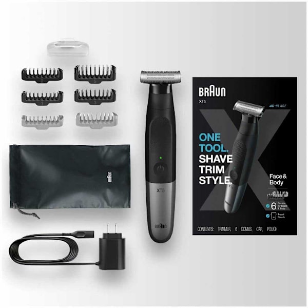 Braun Hårklippere Series Xt 5200 Sort