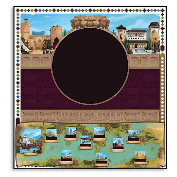 Asmodee Brädspel Sabika Flerfärgad