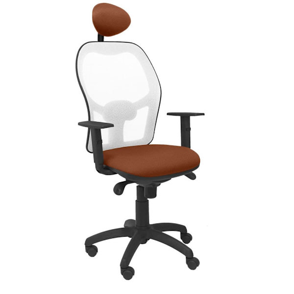 P And C Med Sengegavl Ergonomisk Skrivebordsstol Jorquera Ali363c Brun