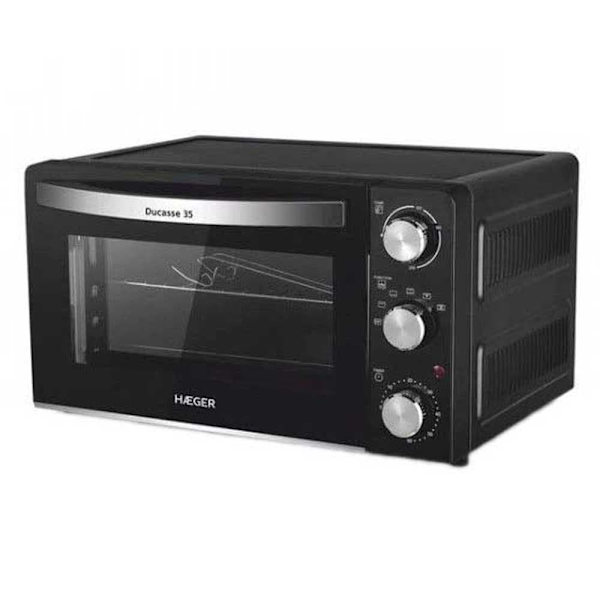 Haeger Bordplade Ovn Ducasse 35 1500w Sort One Size / EU Plug Sort