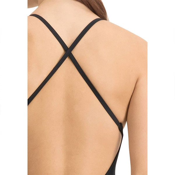 Puma Badedragt V Neck Sort S Kvinde