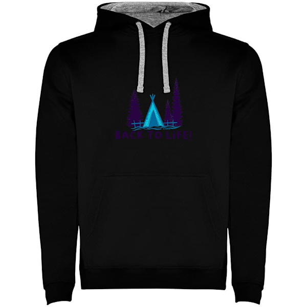 Kruskis Back To Life Bicolor Huppari Musta 3XL Mies