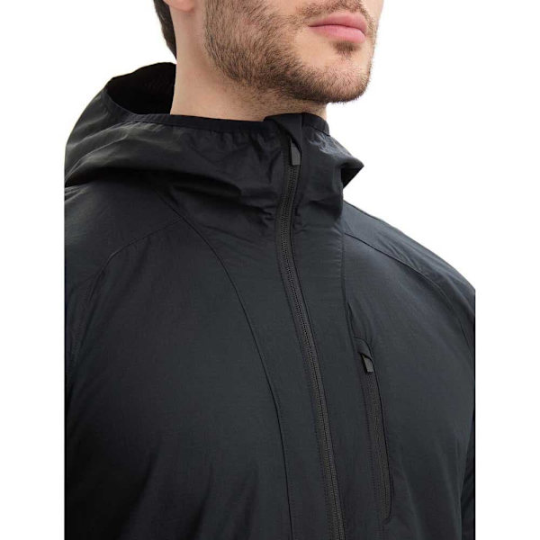 Icebreaker Jakke Shell+™ Cotton Windbreaker Sort S Mand