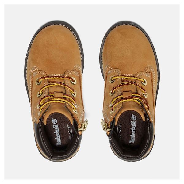 Timberland Pokey Pine Zip Barnstövlar Brun EU 27 Pojke