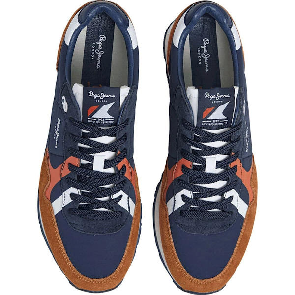 Pepe Jeans Brit Road Sko Brun EU 42 Mand